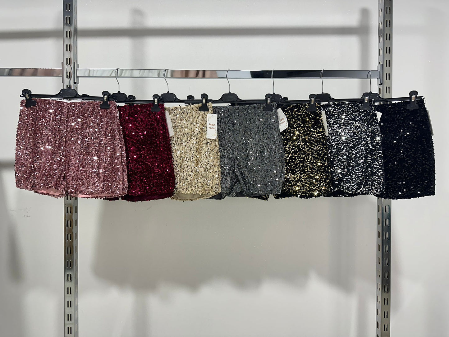 Giada Shorts - Sequin Shorts